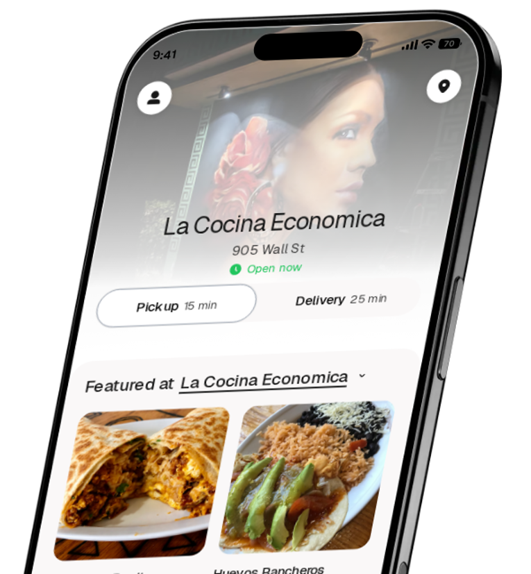 La Cocina Economica app preview