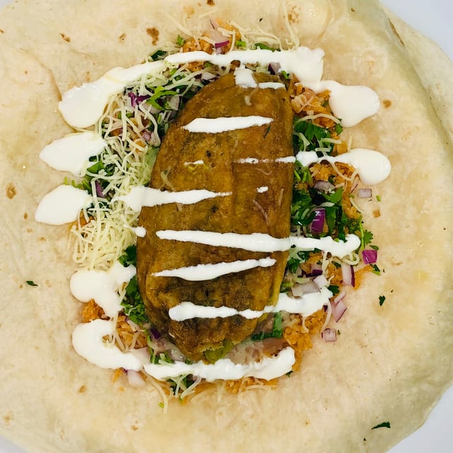 Chile Relleno Burrito.