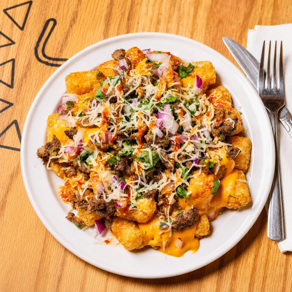 Carne Asada Fries (Tots).