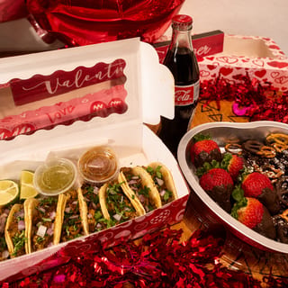 Valentines Day Special!!! 10 Tacos your choice in a Heart Taco Tray!