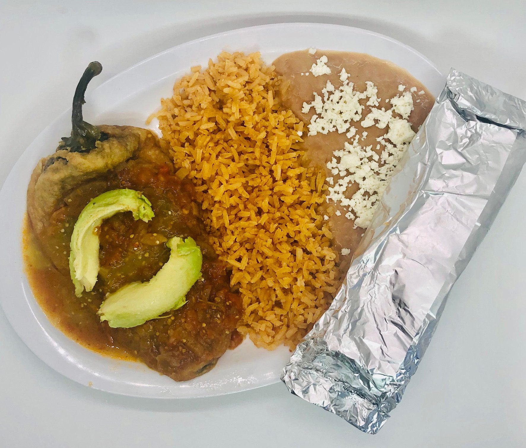Chile Relleno Plate.