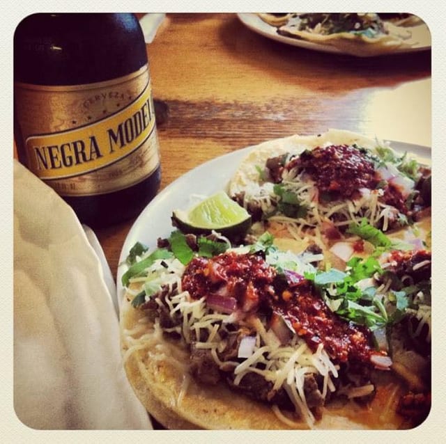 Traditional Tacos.