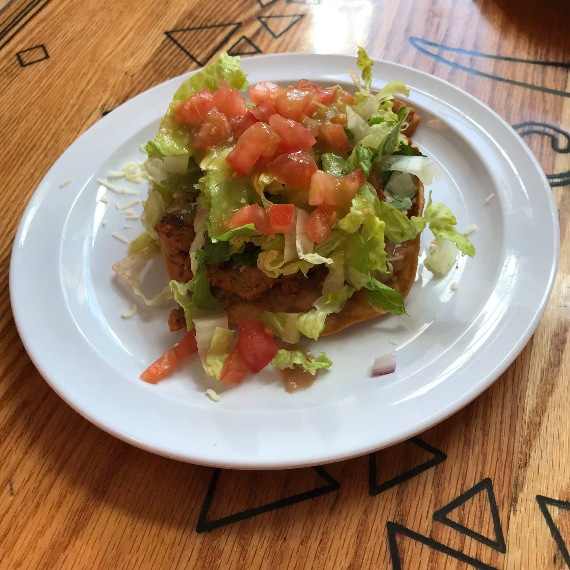 Tostada.