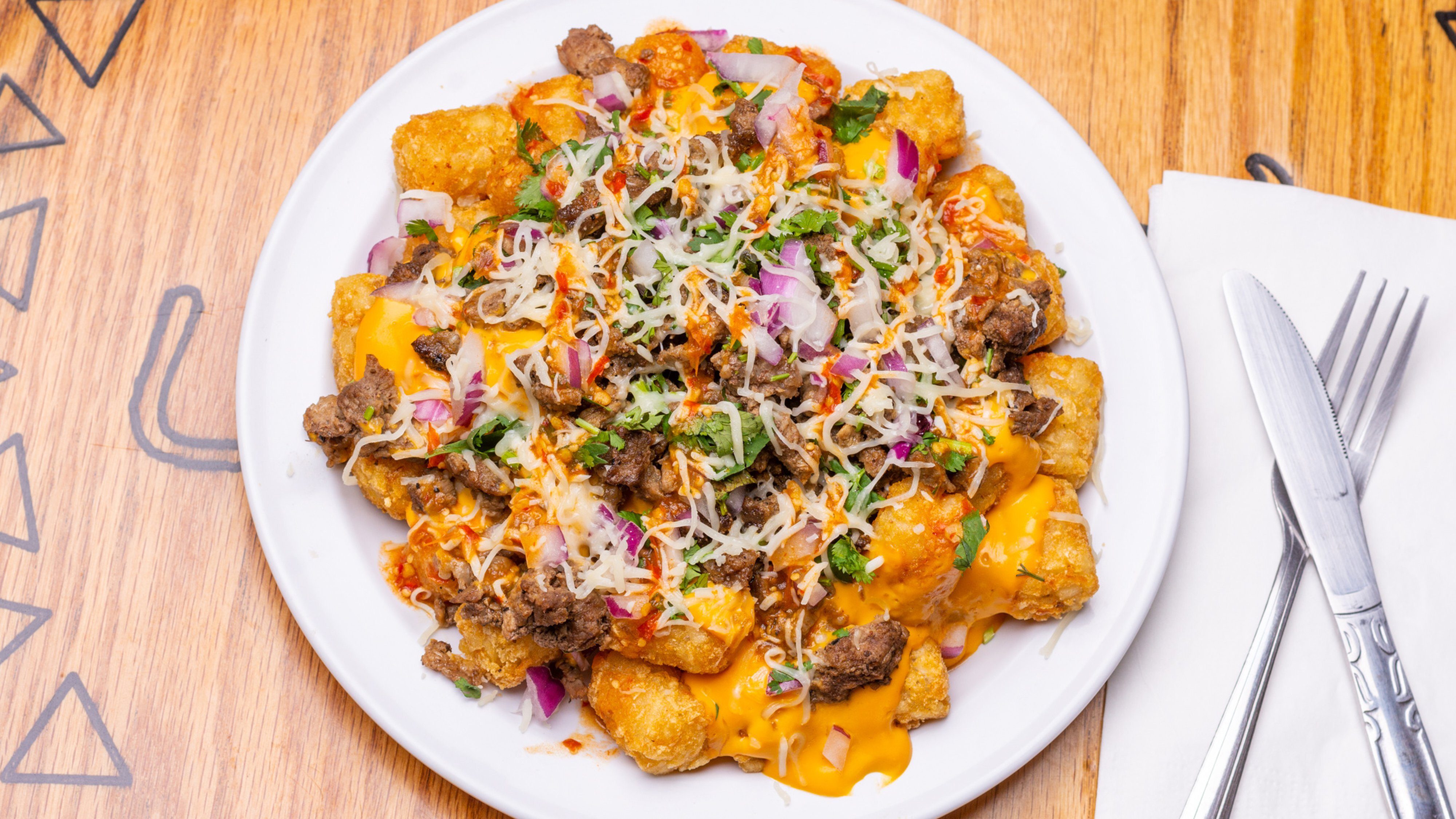 Carne Asada Fries (Tots).