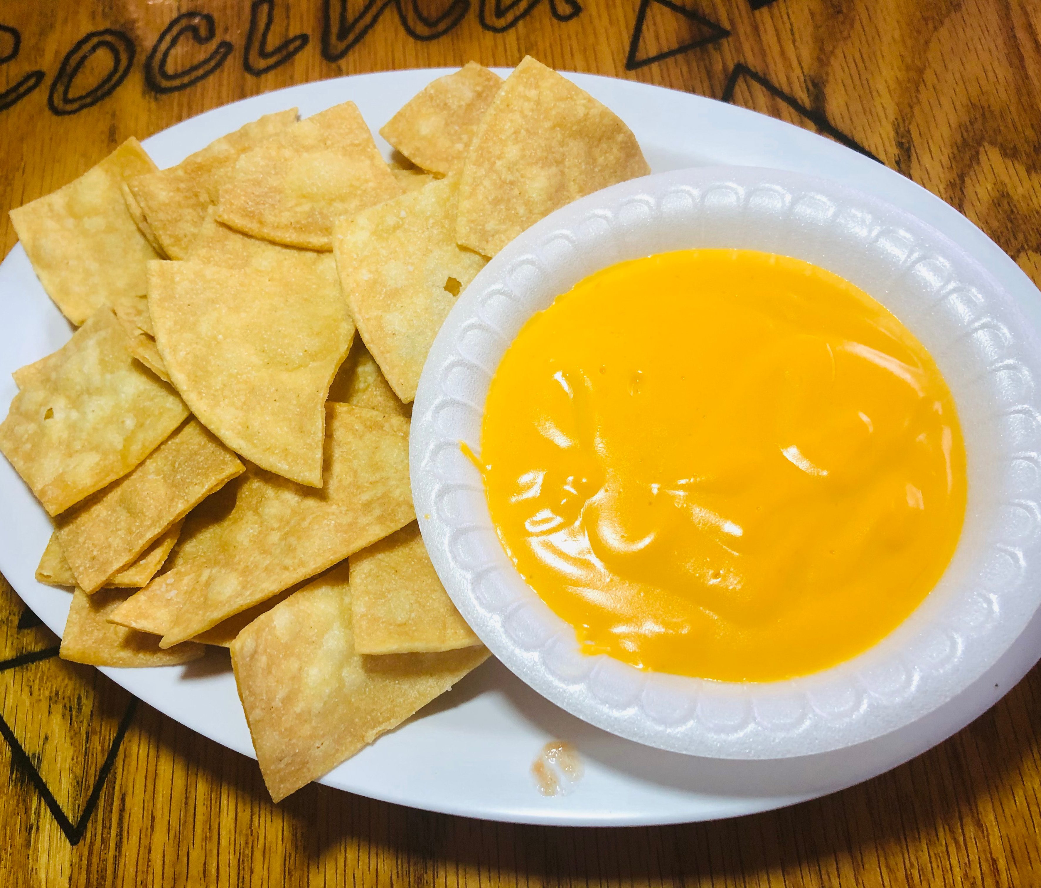 Chips & Nacho Cheese.